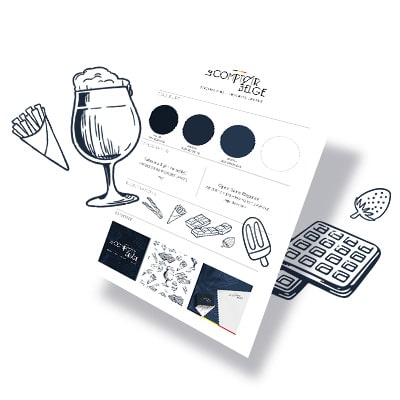 création logo graphiste Aix-les-Bains