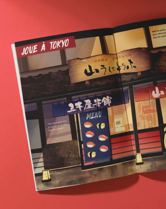 illustration jeux magazine